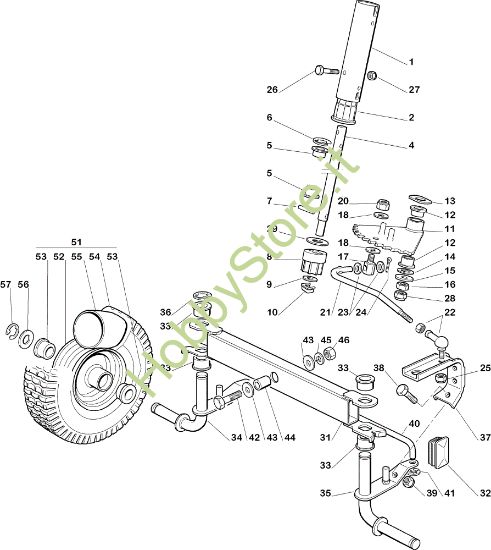 Picture of Sterzo OM 63C/6,5M Cat.2005 Trattorino