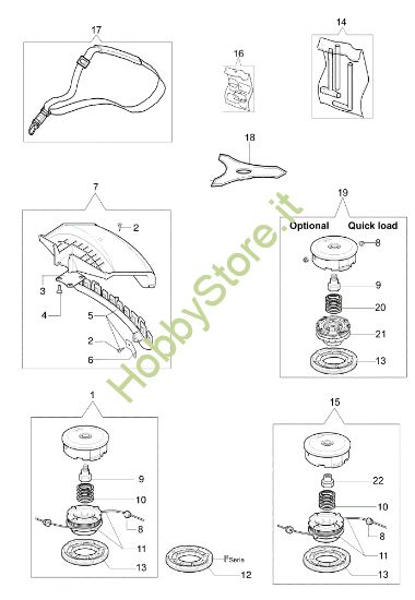 Picture of Accessori 740 S Decespugliatore