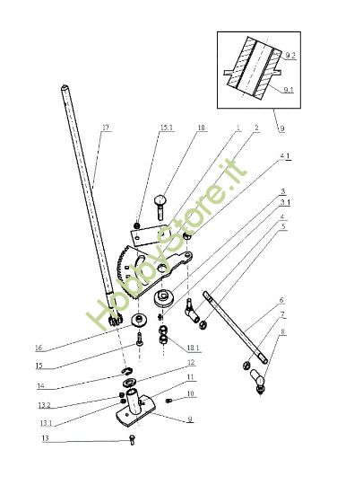 Picture of Sterzo OM 104J/16H Cat.2005 Trattorino