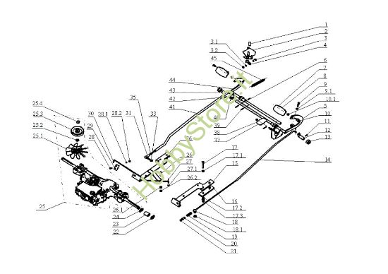 Picture of Trasmissione OM 104JH/16H Cat.2005 Trattorino