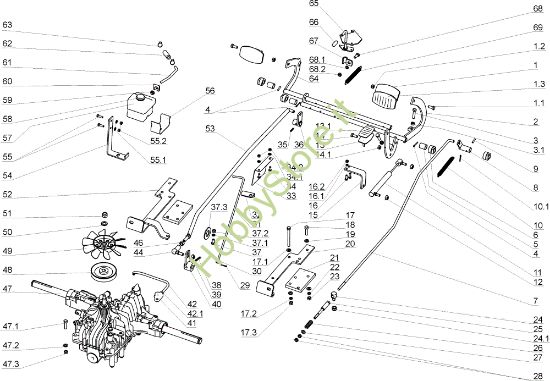 Picture of Trasmissione OM 124JH/20 H Cat.2005 Trattorino