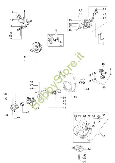 Picture of Avviamento e serbatoio PPX 250 Potatore