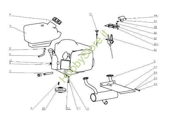 Picture of Motore OM 104J/18H Cat.2005 Trattorino