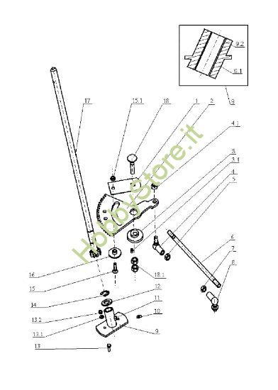 Picture of Sterzo OM 104J/18H Cat.2005 Trattorino