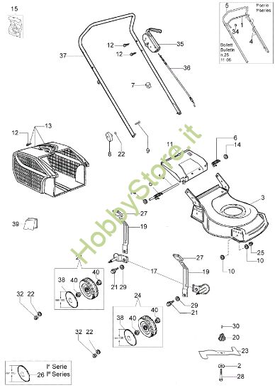 Picture of Esploso G 48 P Rasaerba