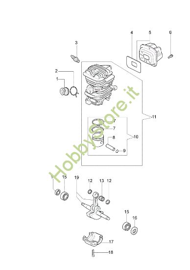 Picture of Motore 941 C Motosega
