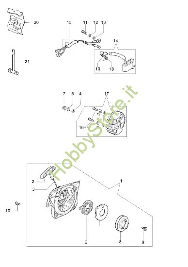 Picture of Avviamento completo 941 C Motosega