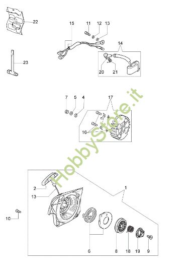 Picture of Avviamento completo 941 CX Motosega