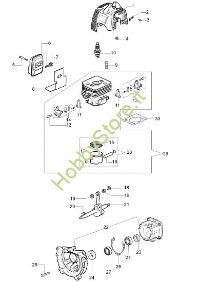 Picture of Motore BC 250 S Decespugliatore
