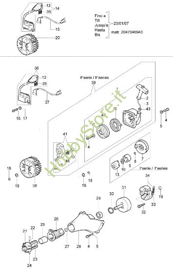 Picture of Avviamento e frizione SPARTA 42 S Decespugliatore