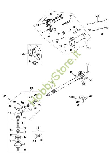 Picture of Trasmissione 725 S Decespugliatore