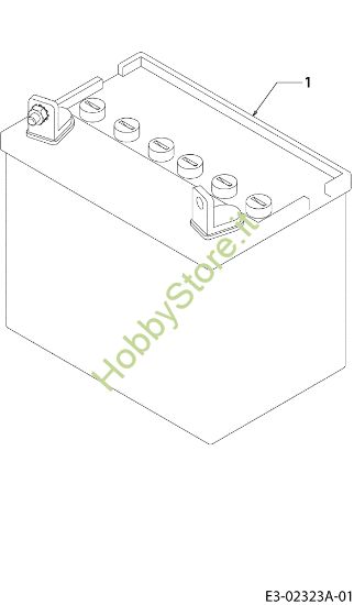 Picture of Batteria POLO 97/13,5 T Cat.2006 Trattorino