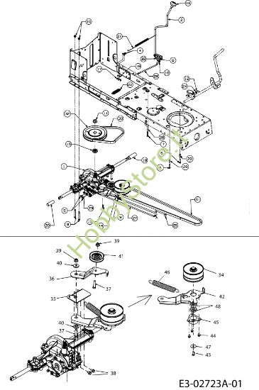 Picture of Cambio POLO 97/13,5 T Cat.2006 Trattorino