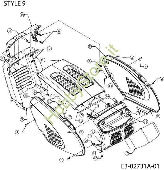 Picture of Carrozzeria POLO 97/13,5 T Cat.2006 Trattorino