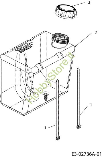 Picture of Serbatoio POLO 97/13,5 T Cat.2006 Trattorino