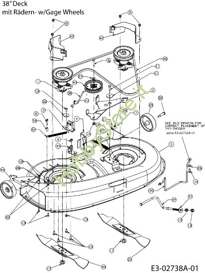 Picture of Piatto di taglio POLO 97/13,5 T Cat.2006 Trattorino