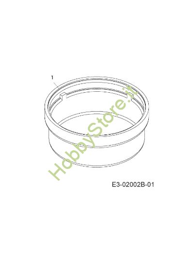 Picture of Copriruota POLO 108/17 H Trattorino