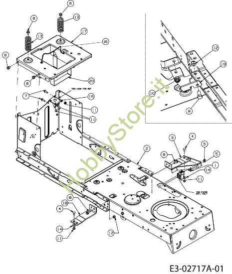 Picture of Telaio POLO 108/17 H Trattorino