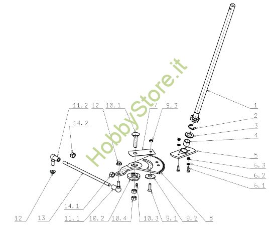 Picture of Sterzo OM 104J/17,5H Cat.2006-2007 Trattorino