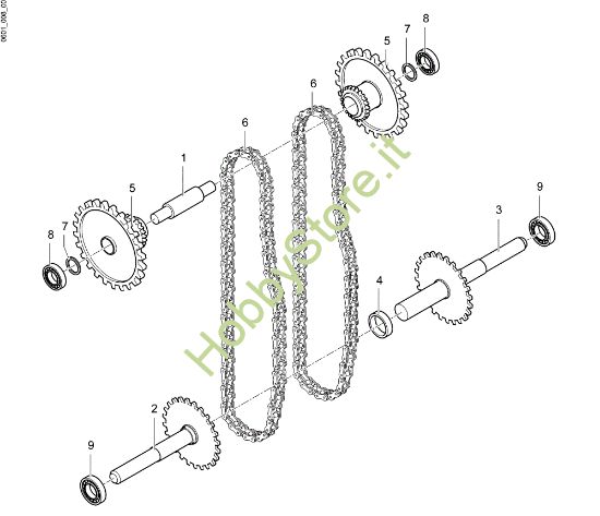 Picture of Catenaria MH 250 R (EN709) Motozappa