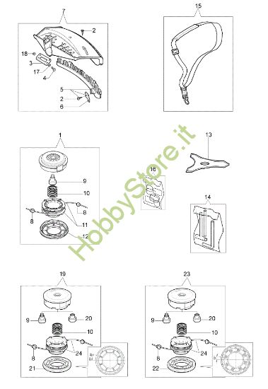 Picture of Accessori SPARTA 25 Decespugliatore