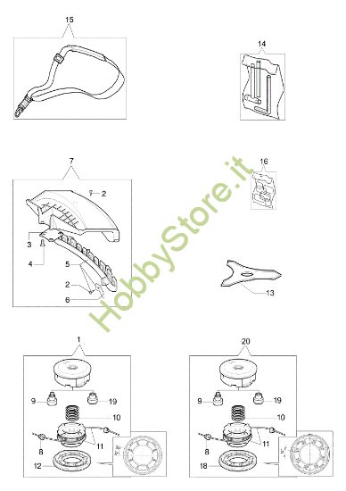 Picture of Accessori BC 360 4S Decespugliatore