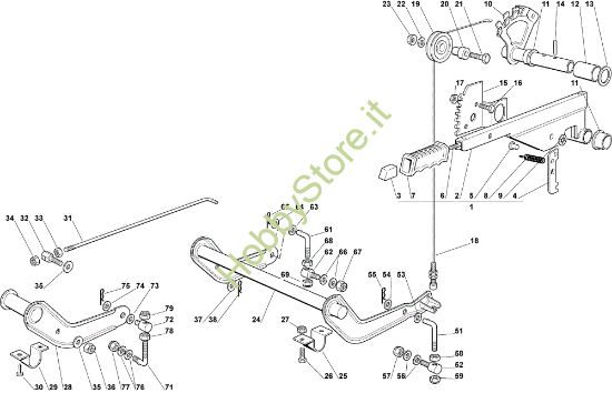 Picture of Sollevamento piatto di taglio OM 90C/11,5M Cat.2007 Trattorino