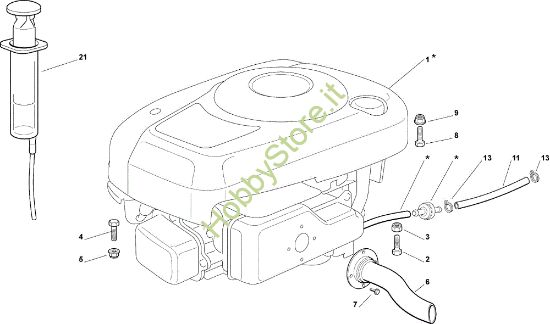 Picture of Motore OM 63C/6,5M Cat.2007 Trattorino