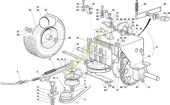 Picture of Trasmissione OM 63C/6,5M Cat.2007 Trattorino