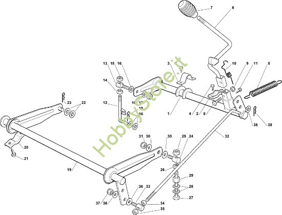 Picture of Sollevamento piatto di taglio OM 63C/6,5M Cat.2007 Trattorino