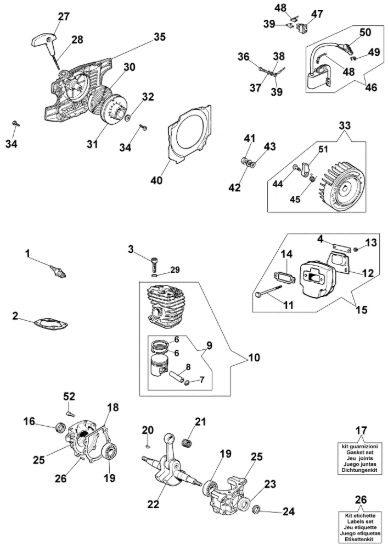 Picture of Motore 942 Motosega