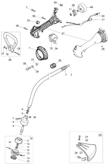 Picture of Trasmissione SPARTA 250 TR (Euro 2) Decespugliatore