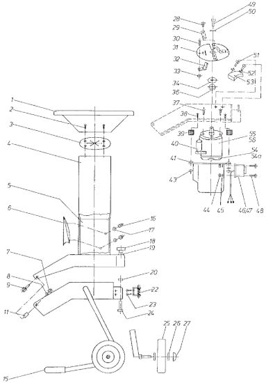 Picture of Esploso SH 210 E Biotrituratore