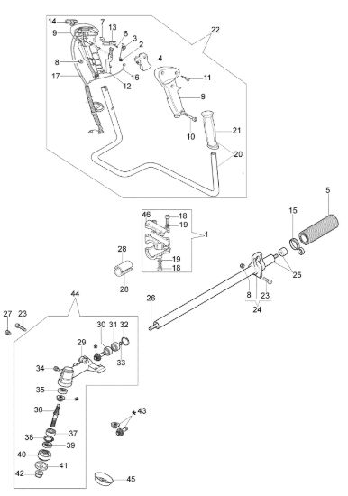 Picture of Trasmissione BC 250 T Decespugliatore