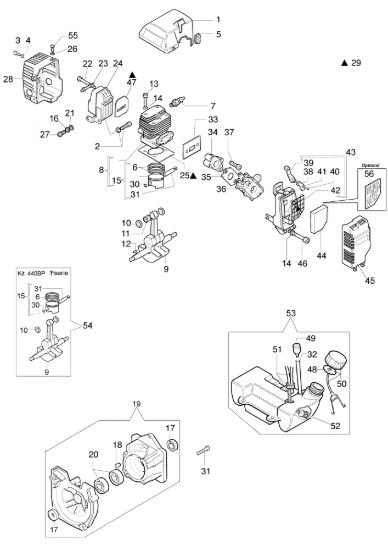 Picture of Motore 435 BP Decespugliatore