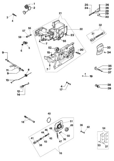 Picture of Basamento 999 F Motosega