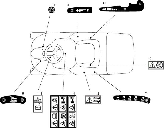 Picture of Etichette (1/2) OM 63C/6,5V Cat.2009 Trattorino