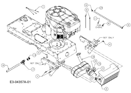 Picture of Motore KROSSER PLUS 105/22 H Trattorino