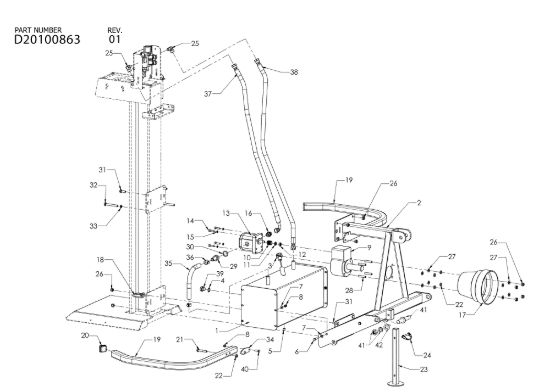 Picture of Kit GC/PTO SPL 1200 PTO Spaccalegna