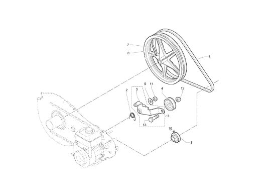 Picture of Ingranaggi MZ 2080 (EN709) Motozappa