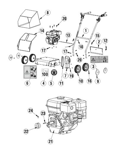 Picture of Esploso 1 AG 35 B45 Arieggiatore