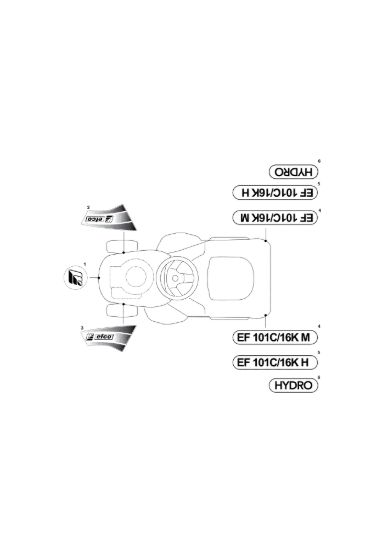 Picture of Etichette (2/2) EF 101C/16K H Cat.2011 Trattorino