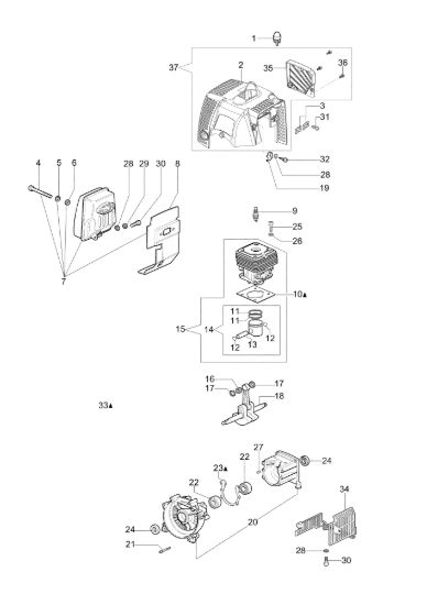 Picture of Motore EF 3600 Decespugliatore