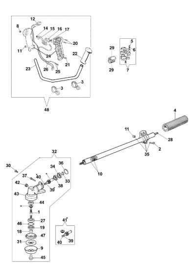 Picture of Trasmissione 8250 Decespugliatore