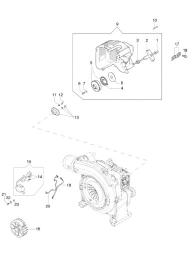 Picture of Avviamento SA 2700 BP Soffiatore