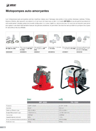 Picture of  Accessori per motopompe