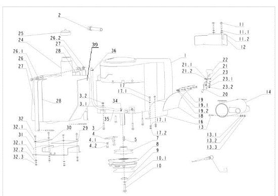 Picture of Motore CROSS JET UNIVERT TUAREG 92/18 Trattorino (solo per il mercato francese)