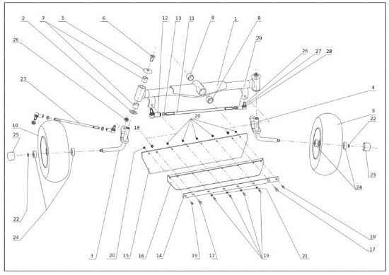Picture of Assale anteriore CROSS JET UNIVERT TUAREG 92/18 Trattorino (solo per il mercato francese)
