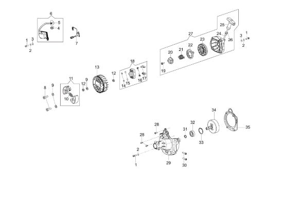 Picture of Avviamento e frizione DS 4300 T Decespugliatore