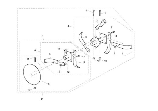 Picture of Fresa MZ 2080 RKS (K 800 H - SN T210) Motozappa